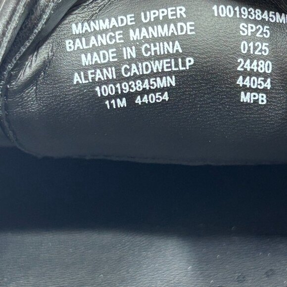 Alfani Men's Caidwell Black Dress Shoes Black US 11M  Stylish Comfort - Picture 6 of 10